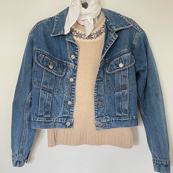 Vintage Ralph Lauren Polo Country Dungarees Denim Jacket